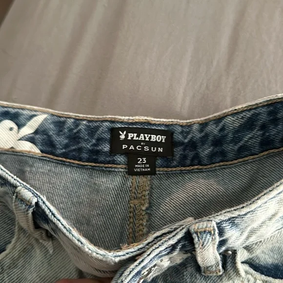 Playboy by Pacsun denim shorts. - Picture 3 of 4